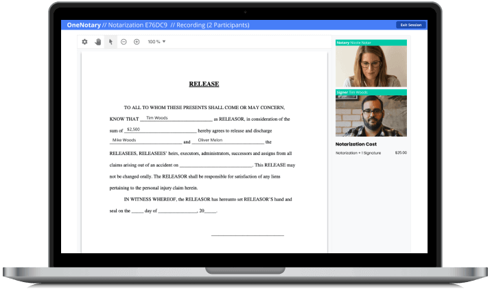 Online Notary Service | Notarize In 5 Minutes - OneNotary